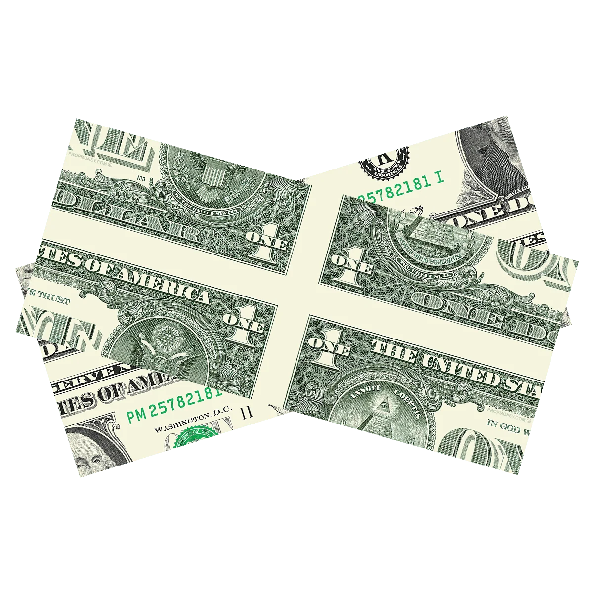 $1 Mis-Made Bill for Magicians - Image 2