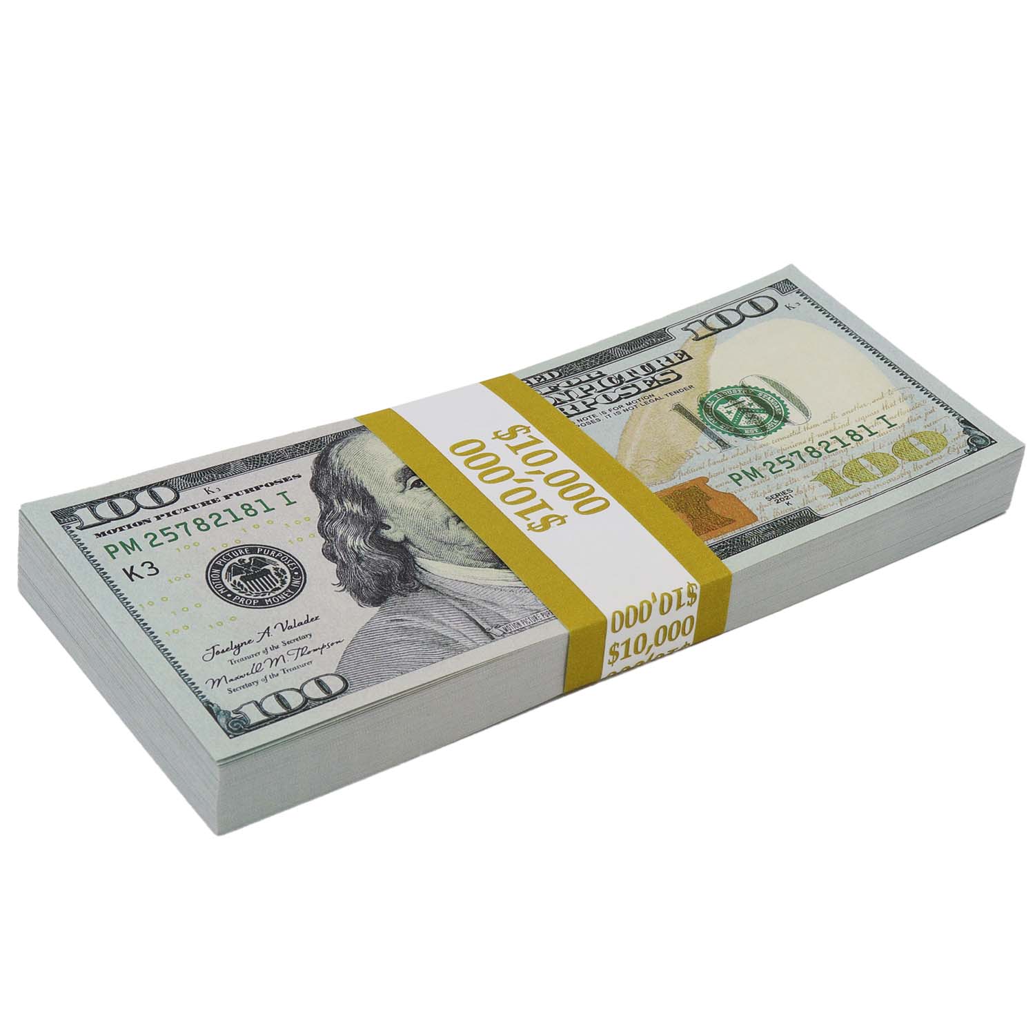 $10,000 Full Print New Series Stack - Image 7