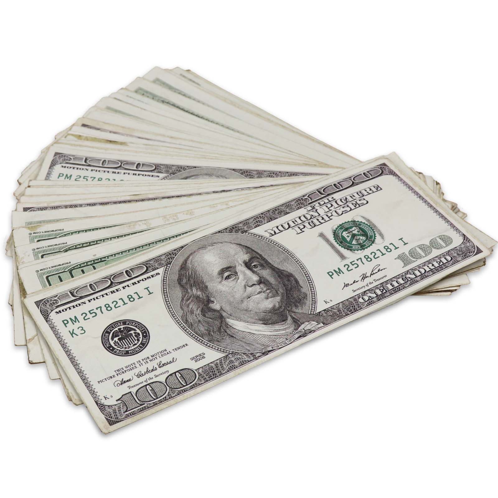 $100 RealAged® 2000 Series Bills