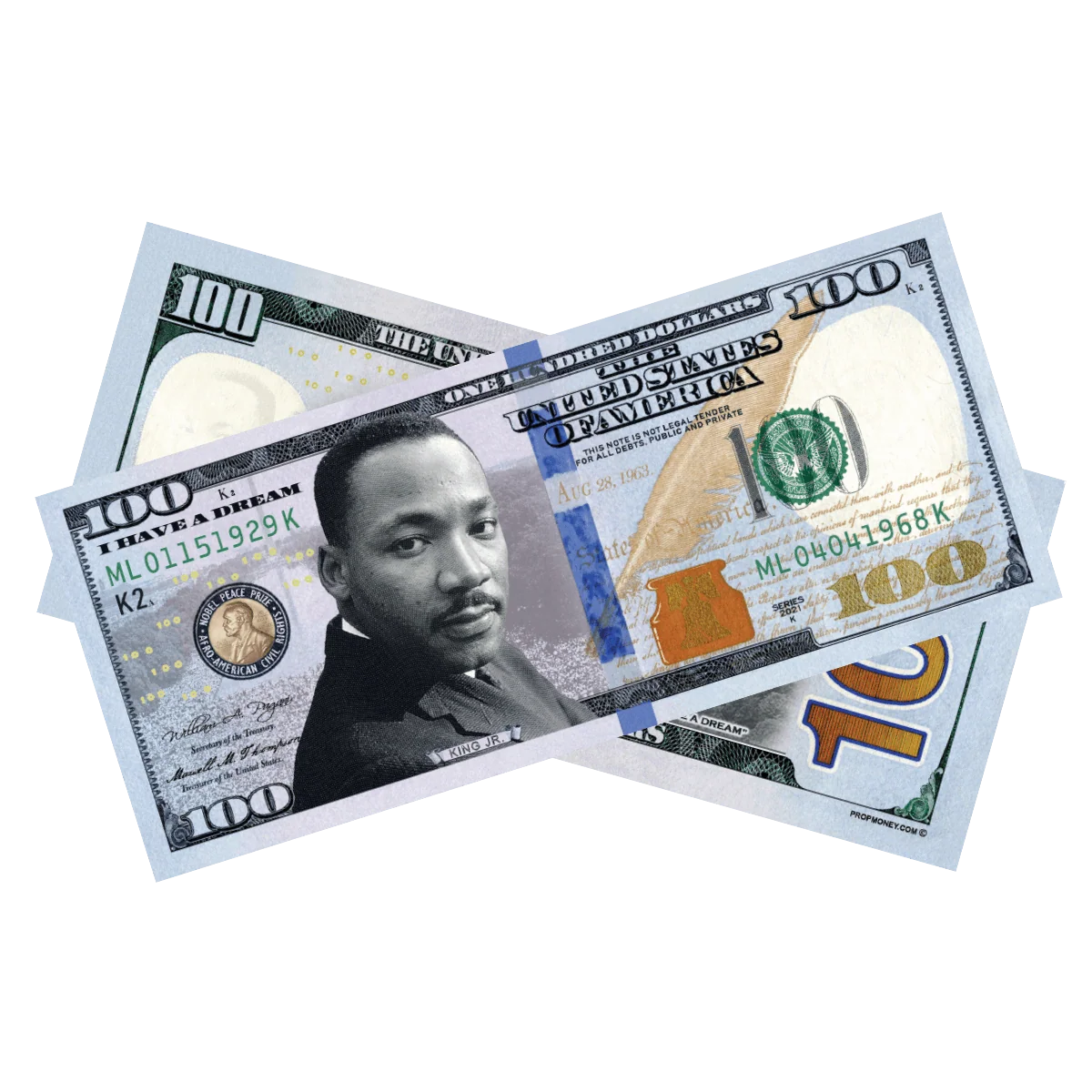 Martin Luther King Jr. Commemorative Bills