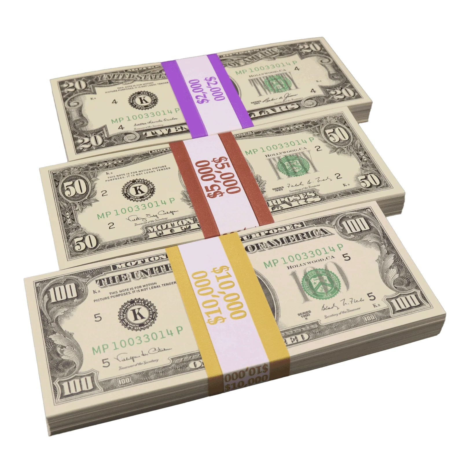 $17,000 Full Print 1990 Series Stacks Mix