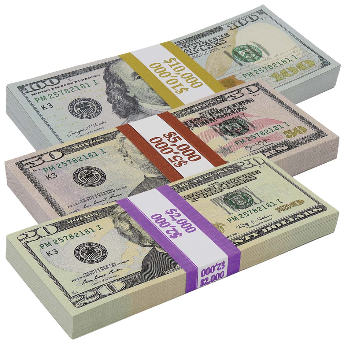 $17,000 BLANK FILLER New Series Stacks