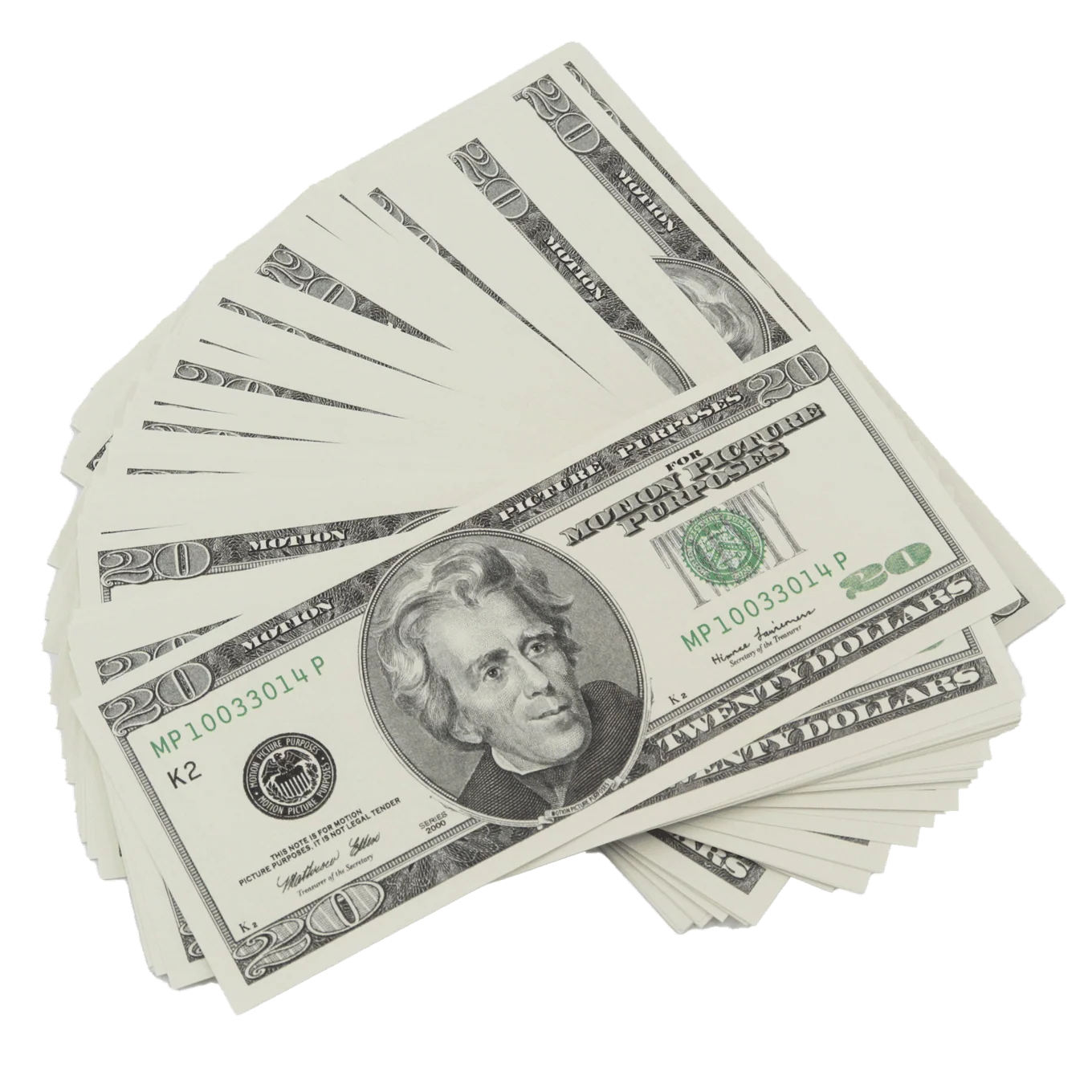 $2,000 Full Print 2000 Series Stack - Image 3