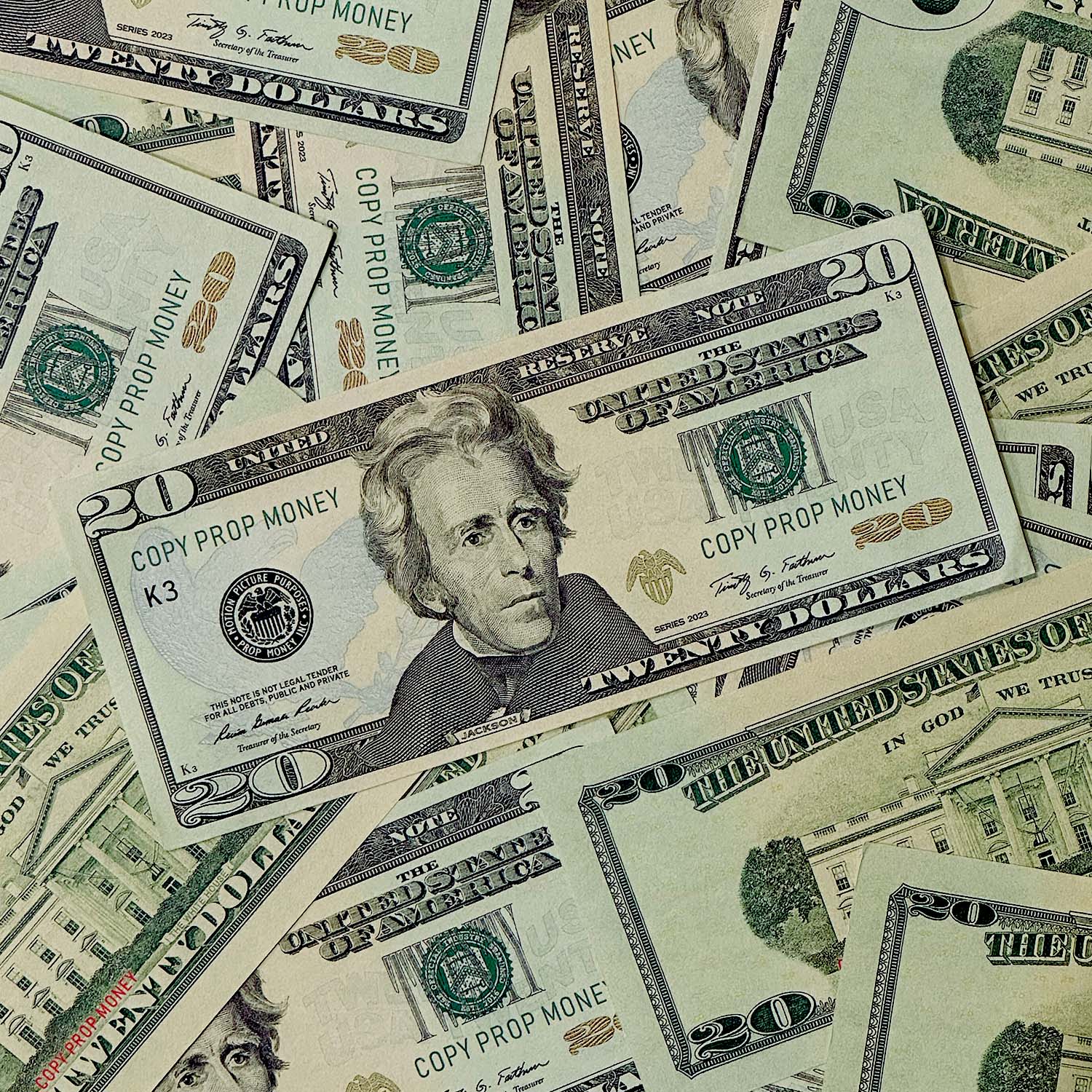 $20 United States New Series Full Print Premier Stack - Image 3