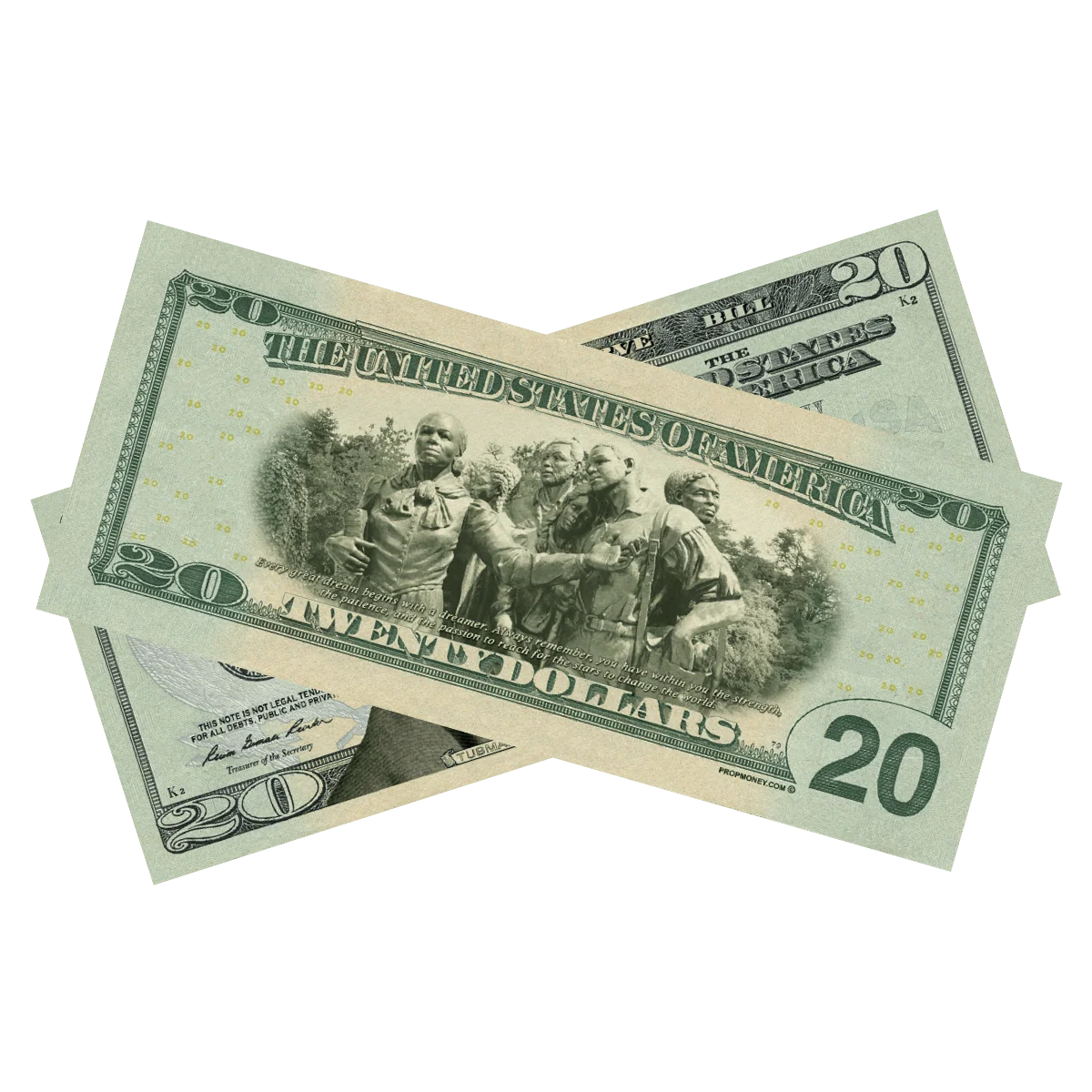 Harriet Tubman Commemorative Bills - Image 2