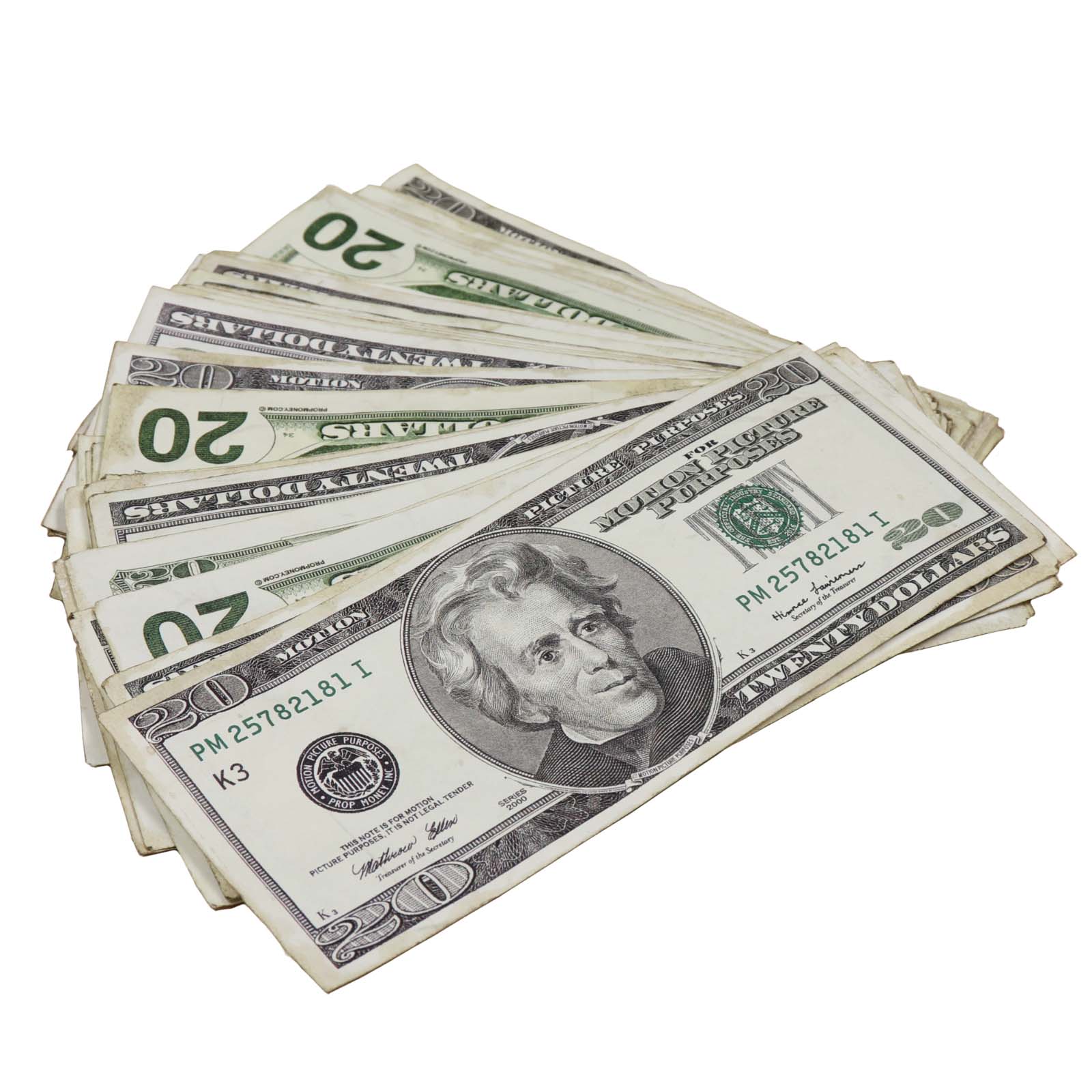$20 RealAged® 2000 Series Bills