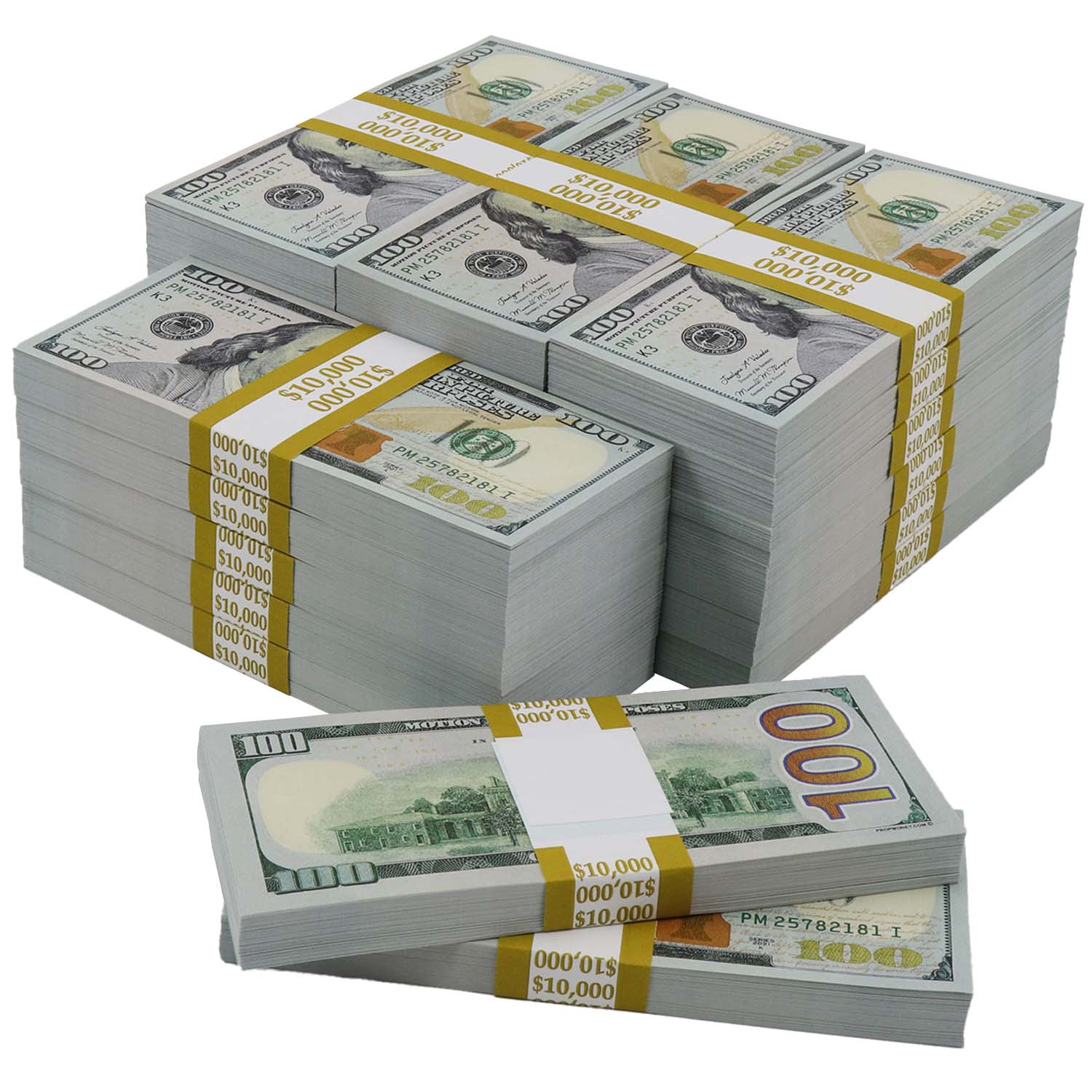 $250,000 BLANK FILLER New Series Stacks