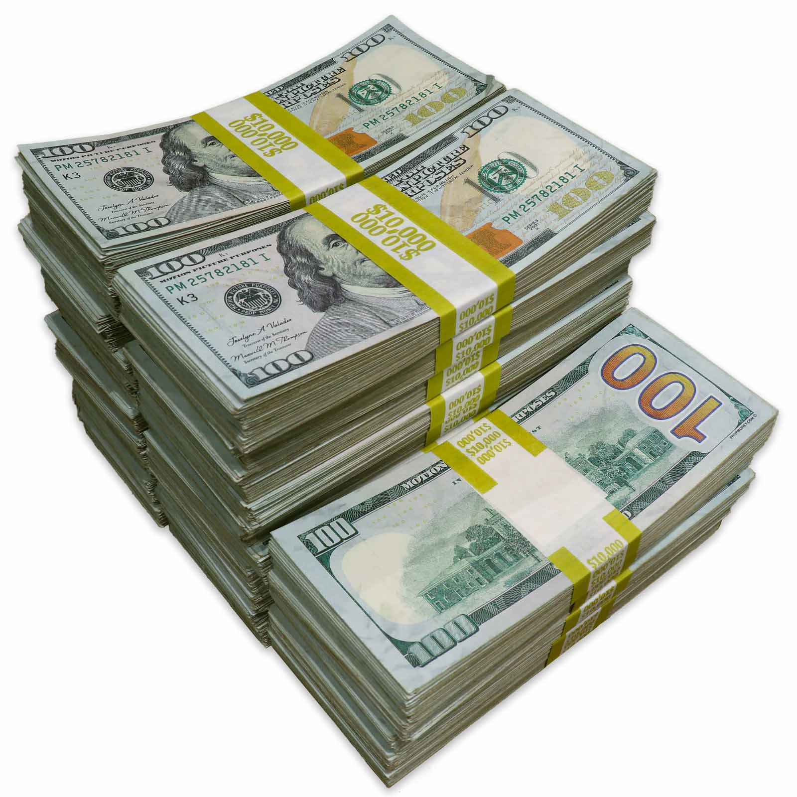 $250,000 RealAged® BLANK FILLER New Series Stacks