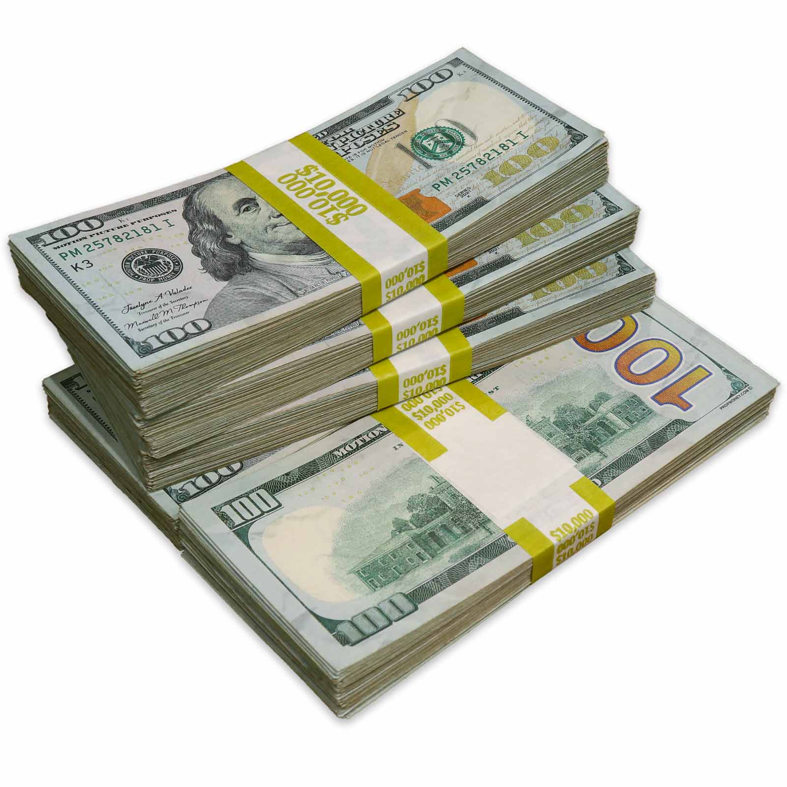 $50,000 RealAged® BLANK FILLER New Series Stacks