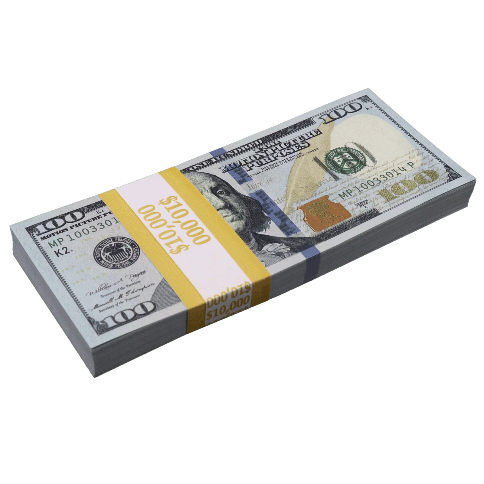 $50,000 BLANK FILLER New Series Stacks - Image 4