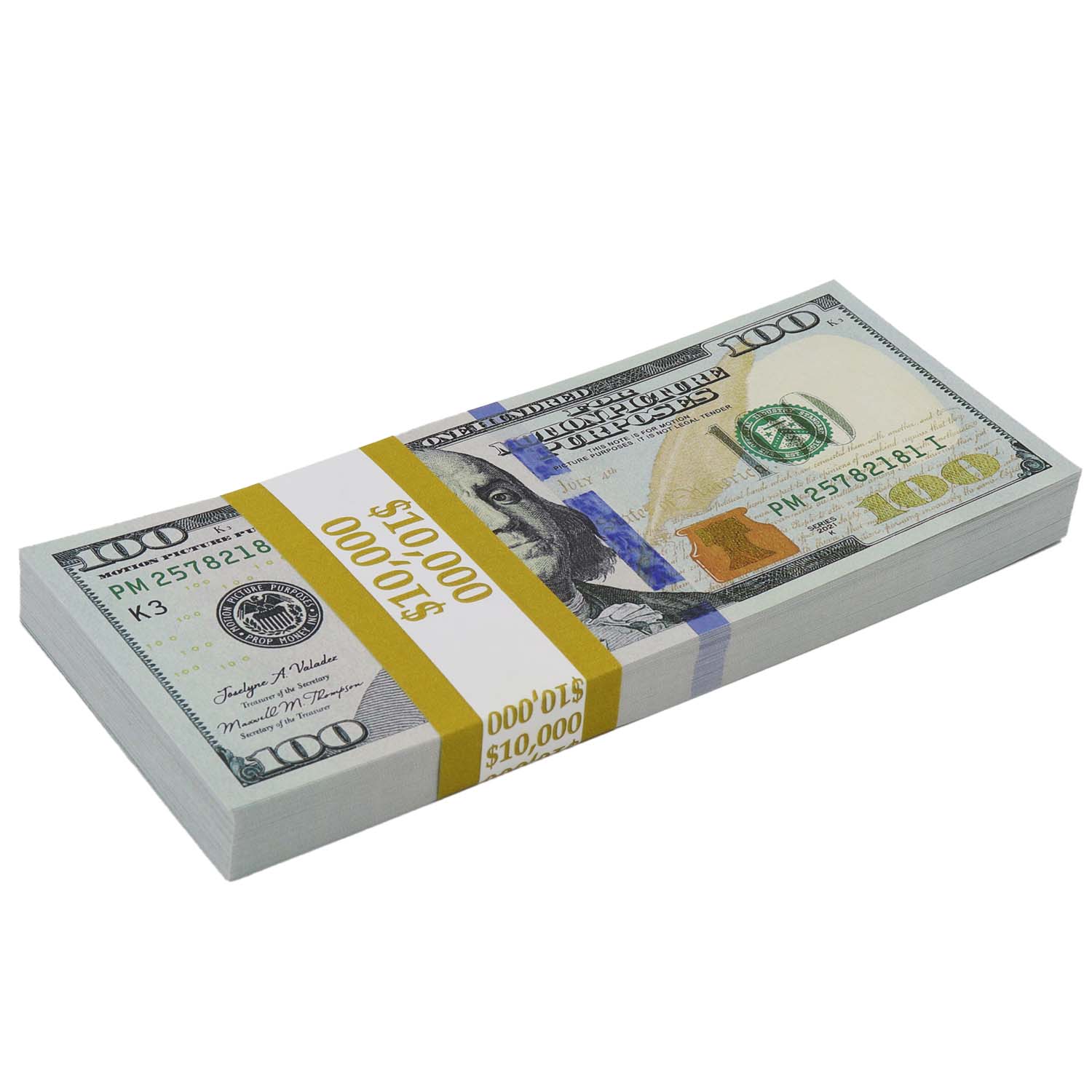 $500,000 Full Print New Series Stacks & Briefcase - Image 5