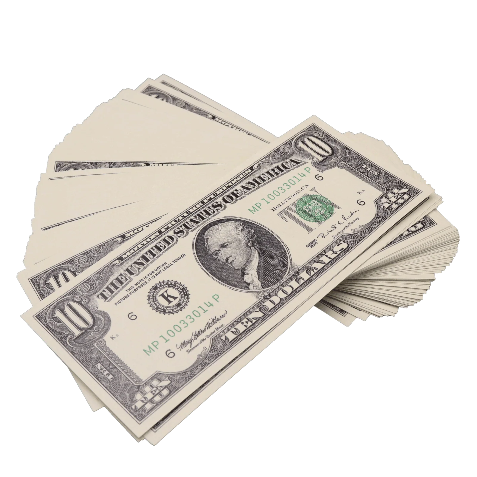 All Denomination Full Print 1990 Series Mixed Bills Stack - Image 10