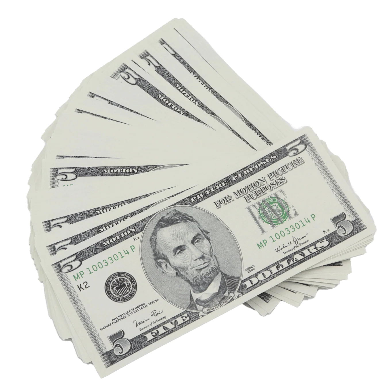 All Denomination Full Print 2000 Series Mixed Bills Stack - Image 10