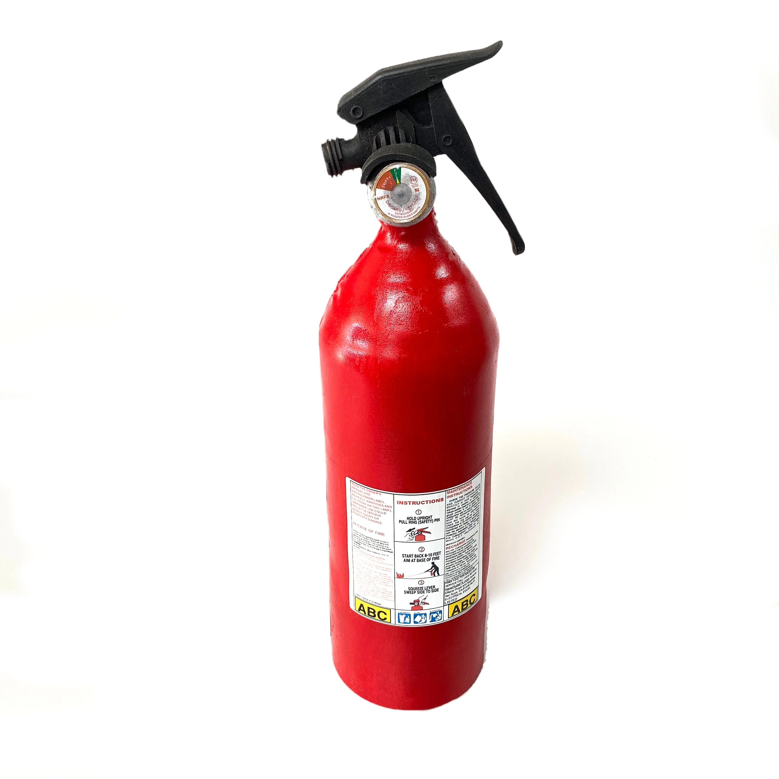 Foam Rubber Fire Extinguisher Prop - RED - Image 2